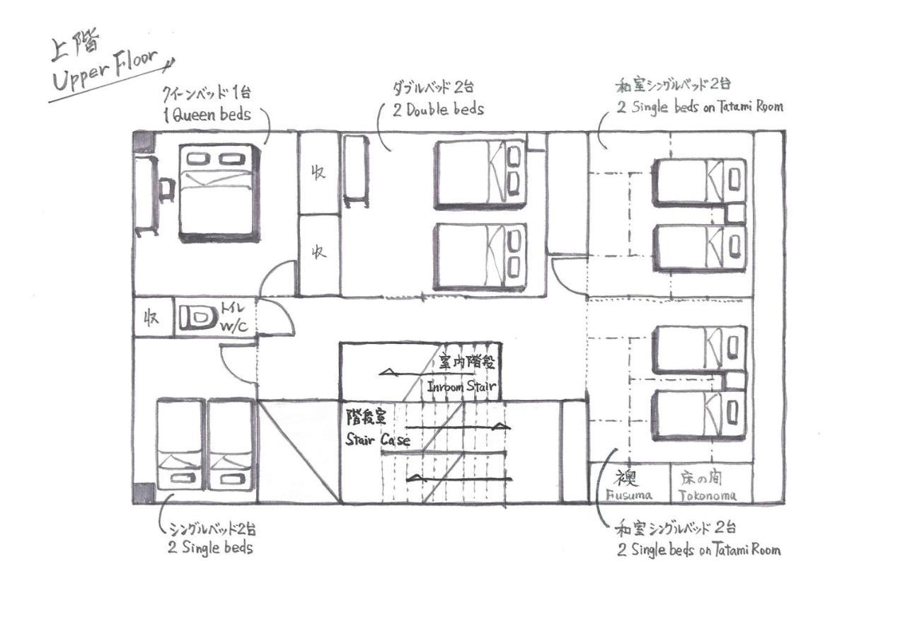 Konjaku-So Dotonbori Penthouse Stay Osaka Ngoại thất bức ảnh